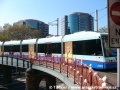 Tramvajový vůz ev.č.2101 právě přiváží cestující z LILYFIELDu na konečnou zastávku CENTRAL (hlavní nádraží v Sydney) | 19.5.2006