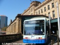 Tramvajový vůz ev.č.2101 právě odjíždí z CENTRALu s cestujícími do LILYFIELDu | 19.5.2006