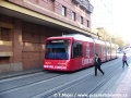 CAPITOL SQUARE, tramvajový vůz ev.č.2103 jede k nádraží CENTRAL | 19.5.2006