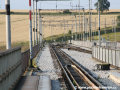 Zhlaví železniční stanice Poprad-Tatry v pohledu ke Starému Smokovci | 5.8.2007