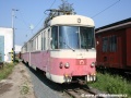 Jednotka 420 962-3 odstavená v depu Tatranských Elektrických Železnic v Popradu | 6.8.2007