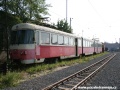 Jednotka 420 966-4 odstavená v depu Tatranských Elektrických Železnic v Popradu | 6.8.2007