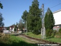 Trať električky před Tatranskou Lomnicí | 21.8.2008