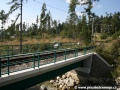 Jeden z četných mostů na traťové větvi k Tatranské Lomnici | 22.8.2008