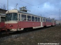 Jednotka 420 959-9 odstavená v depu Tatranských Elektrických Železnic v Popradu. | 16.3.2009