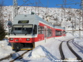 Do Tatranské Lomnice odjíždí ze Starého Smokovce jednotka 425.962-8. | 29.1.2012