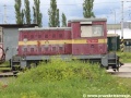 Pracovní motorová lokomotiva 702.951-2. | 15.7.2012