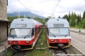 Dvojice jednotek 425 964-4+425 953-7 a 425 954-5+425 951-1 odstavené na Štrbském Plese. | 29.6.2017