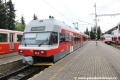 Jednotky TEŽ 425 963-6+425 954-5 na Štrbském Plese. | 11.7.2018