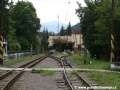 Dlouhodobě takřka nevyužívané kolejiště koncové stanice Trenčianské Teplice. | 20.8.2008