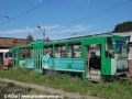 V roce 1988 bylo do tehdejšího Ordžonikidze dodáno i 20 vozů typu T6B5, z nichž 10 bylo v letech 1993 a 2003 předáno do Jekatěrinburgu. Poslední mohykán, tedy spíše vrak, tohoto typu postupně podléhá zubu času ve dvoraně dílenské základny v rajonu GMI (Báňsko-hutního institutu) | 28.8.2009