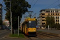 Souprava Konstalů 105Na #1372+1371 přijíždí do zastávky Park Dreszera. | 29.9.2017