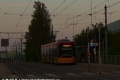PESA 128 #3629 odbavuje cestující v zastávce Zajezdnia Zoliborz. | 29.9.2017