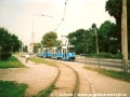 Souprava vozů 105N na lince 17 přijíždí na Klecinu | 16.6.2001