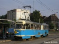 Vůz typu konstal 102Na ev.č.2076 ve Wroclawi. | 17.8.2005