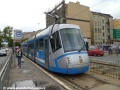 Do zastávky Dubois vjíždí vůz Škoda 16T ev.č.3011 na lince 6. | 20.7.2011