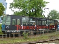 Vůz Konstal 105Na ev.č.2388 ze soupravy s vozem ev.č.2387 na lince 10 ve smyčce Wroclawski Park Przemysłovy. | 20.7.2011