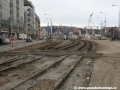 Likvidace tramvajového nádraží v prostoru zastávek Hradčanská je v plném proudu | 28.2.2009