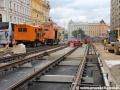 Rekostrukce tramvajové tratě u Letenského tunelu. | 20.7.2012