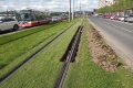 K opravě trati došlo i v místě zatravněného svršku, kdy v místě v lokálně rozpadlých styků došlo k náhradě tzv. výřezem kolejnice. | 17.4.2024