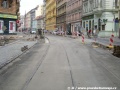 Dokončovaná rekonstrukce tramvajové tratě v Myslíkově ulici | 17.7.2010