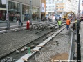 Tramvajová trať systému W-tram se v prostoru zastávek Národní třída a jejím okolí dočká zákrytu ze žulové dlažby | 9.8.2010