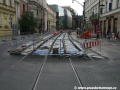 Rekonstrukce tramvajové tratě v Národní ulici | 16.8.2010