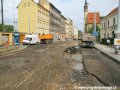 Rekonstrukce úseku tramvajové tratě v ulici Na Slupi mezi zastávkami Albertov a Ostrčilovo náměstí navazuje na rekonstrukci křižovatky Albertov. | 29.5.2007