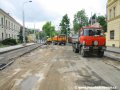 Rekonstrukce úseku tramvajové tratě v ulici Na Slupi mezi zastávkami Albertov a Ostrčilovo náměstí navazuje na rekonstrukci křižovatky Albertov. | 29.5.2007