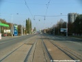 Tramvajová trať se napřimuje a pokračuje ke Kotlářce