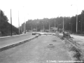 V části traťového úseku dnešní zastávky Hlušičkova - Krematorium Motol se teprve zasypávají betonové skruže | 21.9.1988