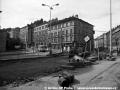 Rekonstrukce Plzeňské ulice v místě dnešního vyústění Strahovského tunelu. | 1979