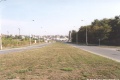 Pohled na Počernickou ulici od ulice Vinohradské. |