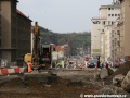Výstavba prodloužení tramvajové tratě v Podbabě | 5.4.2011