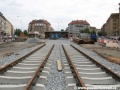 Pod smyčkou Podbaba se rodí první metry nové tramvajové tratě. | 17.5.2011
