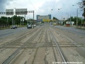 Tramvajové trati zbývá již jen posledních pár metrů ke křižovatce Starý Hloubětín.