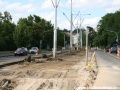 Odstraněné velkoplošné panely BKV mezi Dvorci a Kublovem. | 8.7.2011