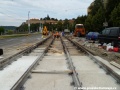 Zřizování tratě systémem w-tram mezi Podolskou vodárnou a Vyšehradským tunelem. | 29.7.2011