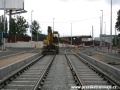 Pokládka obou traťových kolejí mezi zastávkami Radlická škola a Laurová byla dokončena. | 21.6.2008