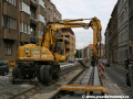 Rozvoz betonu nakolejeným rypadlem. | 19.9.2008