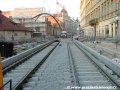 Rekonstrukce tramvajové tratě v oblasti náměstí Republiky. | 20.7.2006