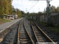 Tramvajová trať mezi zastávkami U lomu a Nová ruda je vystavěna s použitím S49 | 26.10.2009