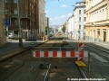 Konec opravy nad křižovatkou s Přibyslavskou ulicí. | 7.8.2004