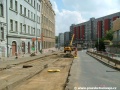 Oprava mezi zastávkami Lipanská a Olšanské náměstí. | 7.8.2004