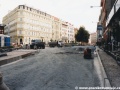 Holá pláň na místě křižovatky Senovážné náměstí. | 23.8.2003