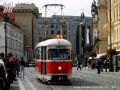 Vůz T1 ev.č.5002 projíždí náměstím Republiky. | 18.7.2011