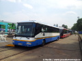 Ostravský elektrobus 5004 který je v současnosti provozován na lince 95 k Nové Karolině. | 19.-21.6.2012