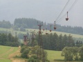 Nákladní lanovka Černý Důl - Kunčice nad Labem má délku 8 230 metrů a 49 podpěr o výšce 6 až 30 metrů | 25.7.2008