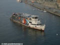 Motorová loď Visla na lince náhradní lodní dopravy X-21. | 5.11.2008