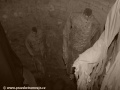 Na schodech, jimiž opouštíme Muzeum stojí tři těla bez hlavy. Jde o tři ze 27 českých pánů, kteří byli 21. června 1621 popraveni na Staroměstském náměstí.
